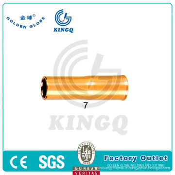 MIG Welding Tweco Nozzle 25CT50 utilisé pour le pistolet à souder